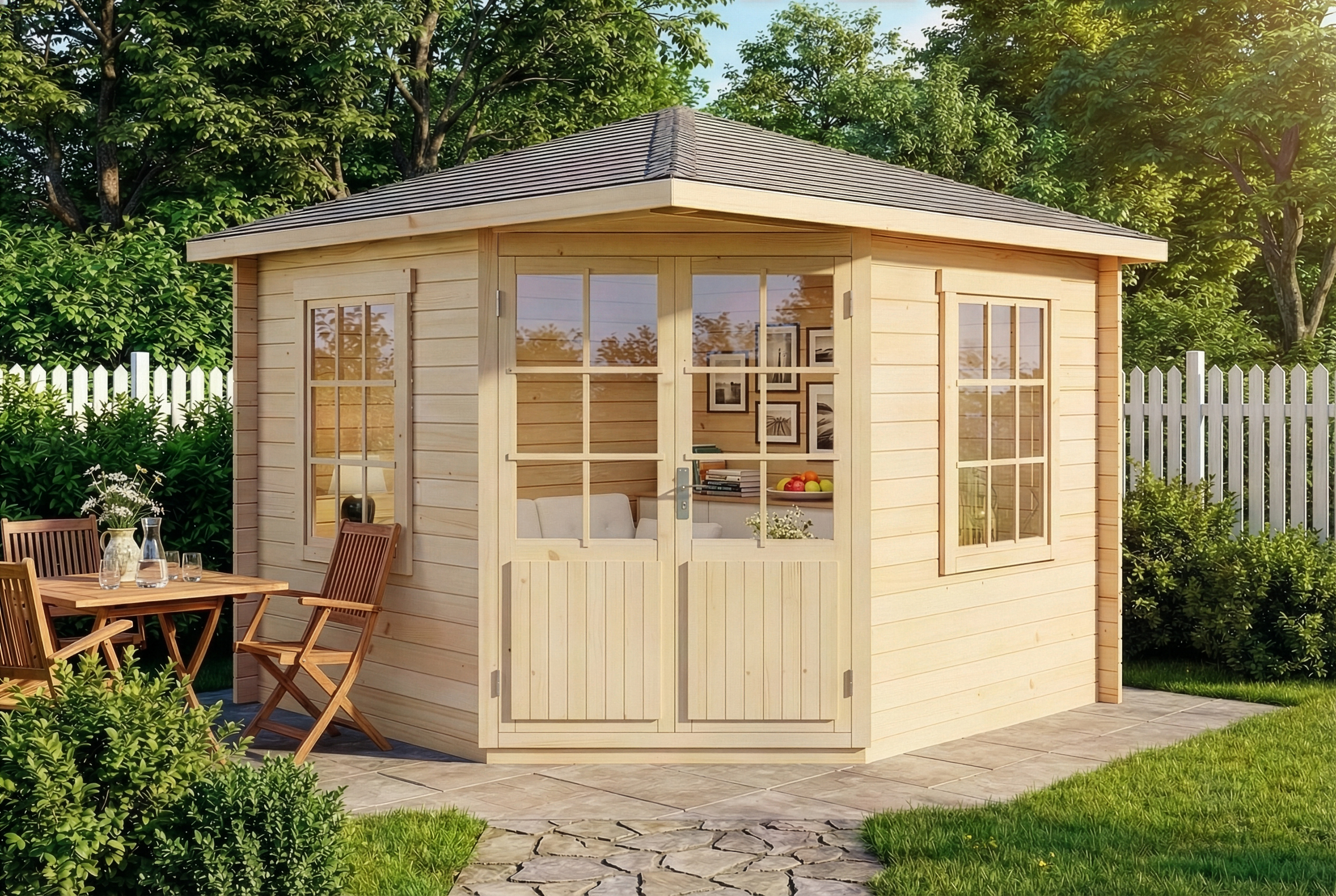 5-Eck Gartenhaus Monica Unkategorisiert online kaufen