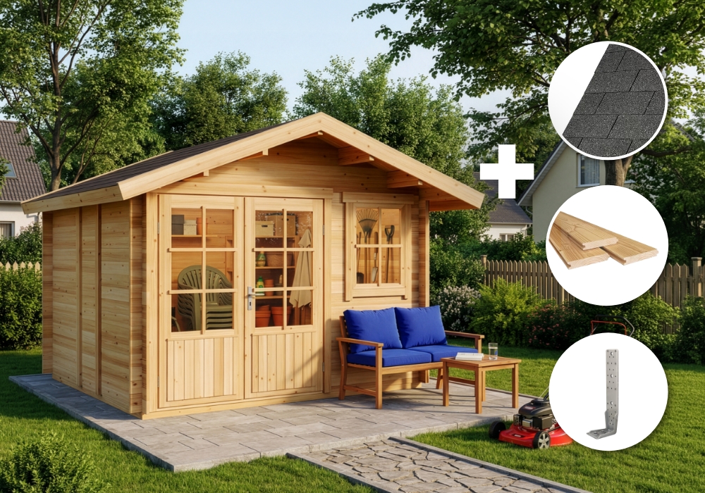ECO Set - Gartenhaus Palermo Unkategorisiert online kaufen ECO Set - Gartenhaus Palermo Unkategorisiert online kaufen