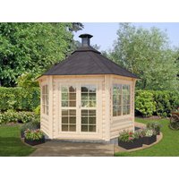Fjordholz 6-Eck Grillpavillon Modell Hannes 9,0 m² Rabatt: 26 % Unkategorisiert online kaufen Fjordholz 6-Eck Grillpavillon Modell Hannes 9,0 m² Rabatt: 26 % Unkategorisiert online kaufen