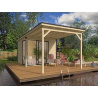 Fjordholz Gartenhaus Modell Amrum-1 mit Vordach Rabatt: 26 % Unkategorisiert online kaufen