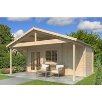 Fjordholz Gartenhaus Modell Rolf 44 D mit Vordach Rabatt: 26 % Unkategorisiert online kaufen