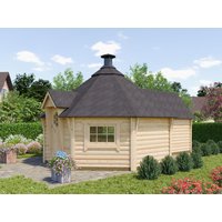 Fjordholz Grillkota mit Anbau Modell Ida 17+4m² Rabatt: 26 % Unkategorisiert online kaufen