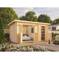 Fjordholz Pultdach Gartenhaus Modell Ezra 2H, Kief Rabatt: 26 % Unkategorisiert online kaufen