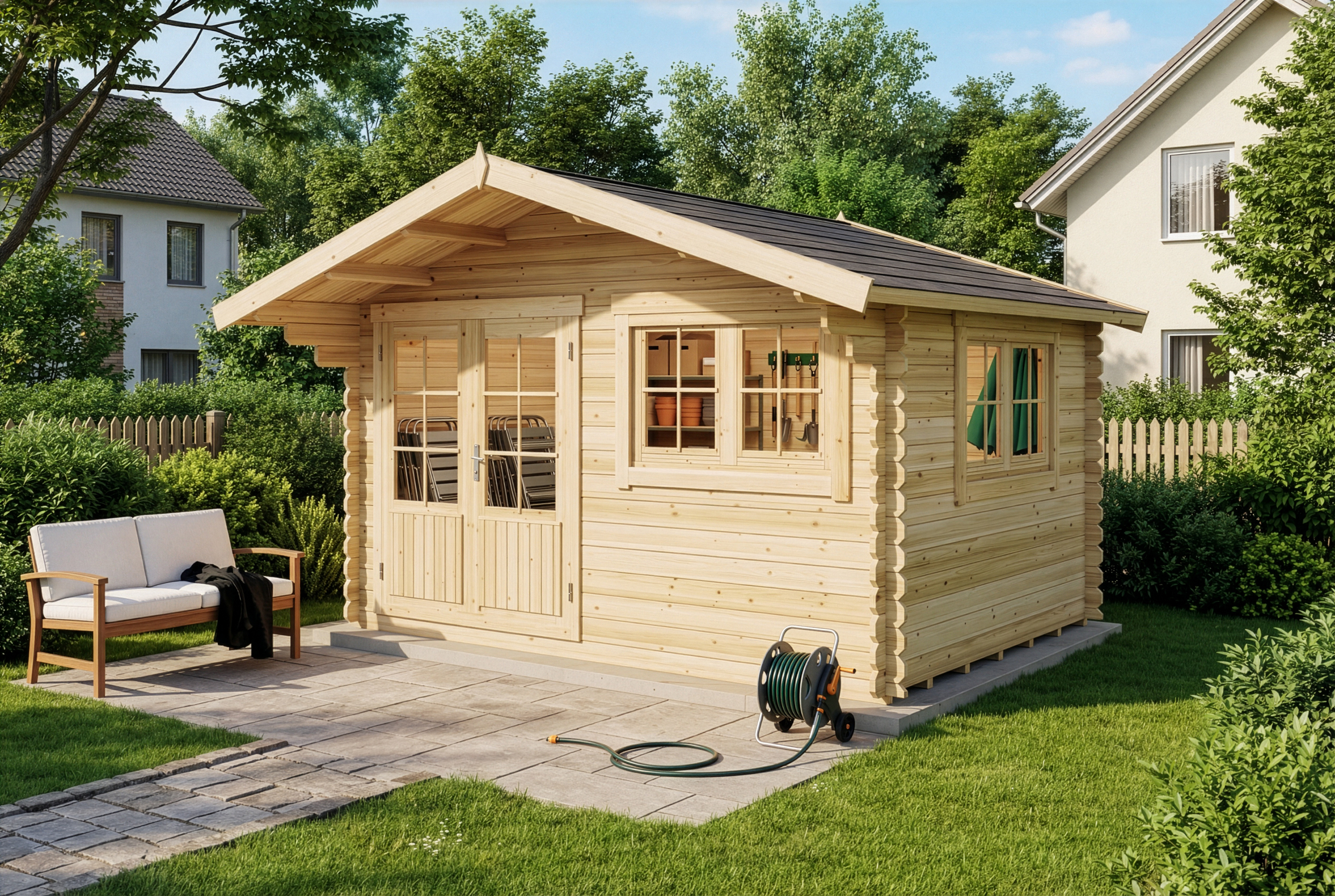 Gartenhaus Gabriel 400 x 300 cm Unkategorisiert online kaufen Gartenhaus Gabriel 400 x 300 cm Unkategorisiert online kaufen