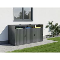 StarLine 3er Mülltonnenbox Modell Cubi Metall 240 Rabatt: 25 % Unkategorisiert online kaufen