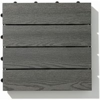WPC Terrassenfliese Holzoptik Anthrazit Set 1 m² Rabatt: 40 % Unkategorisiert online kaufen WPC Terrassenfliese Holzoptik Anthrazit Set 1 m² Rabatt: 40 % Unkategorisiert online kaufen