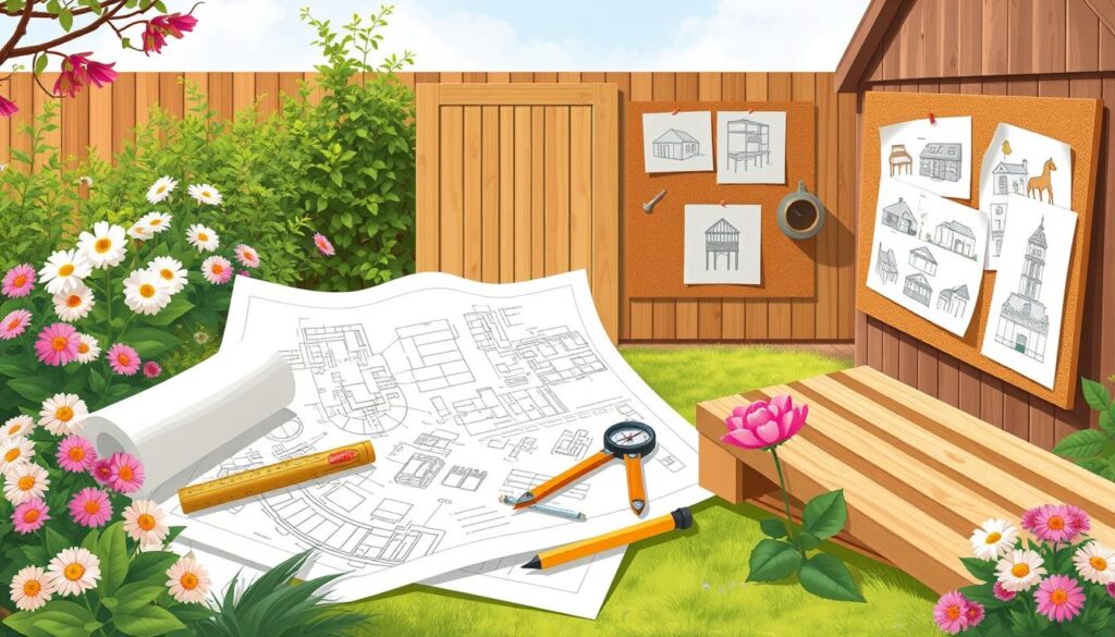 Gartenhausanbau Planungsphasen