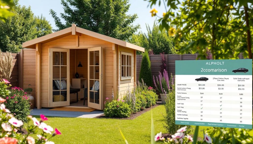 2-Raum Gartenhaus Preisvergleich