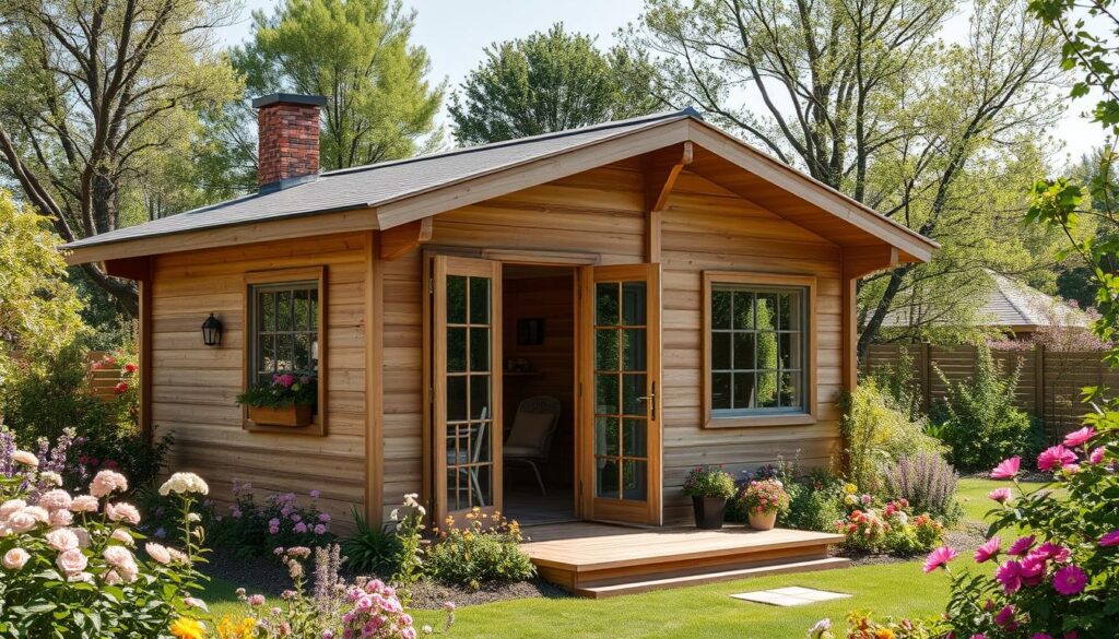 Alpholz Gartenhaus Wärmedämmung