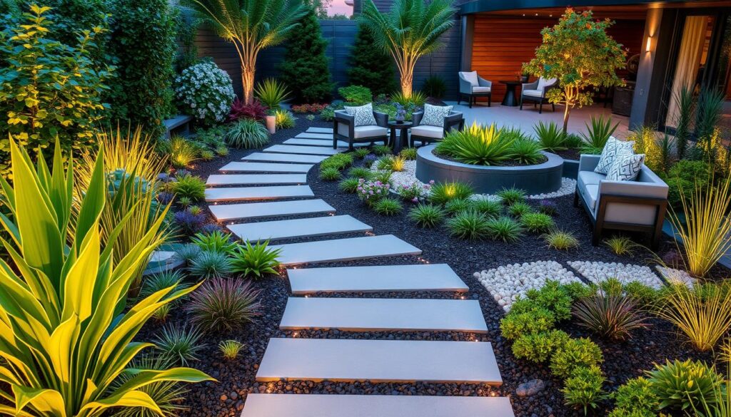 Moderne Gartengestaltung Pflanzenauswahl