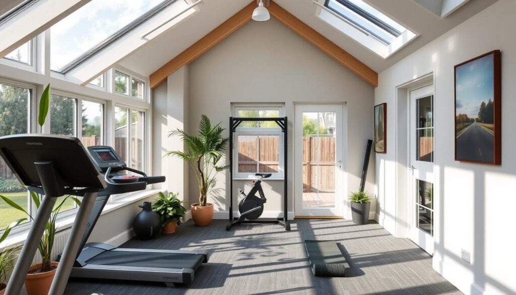 Ausstattung eines Fitnessraums