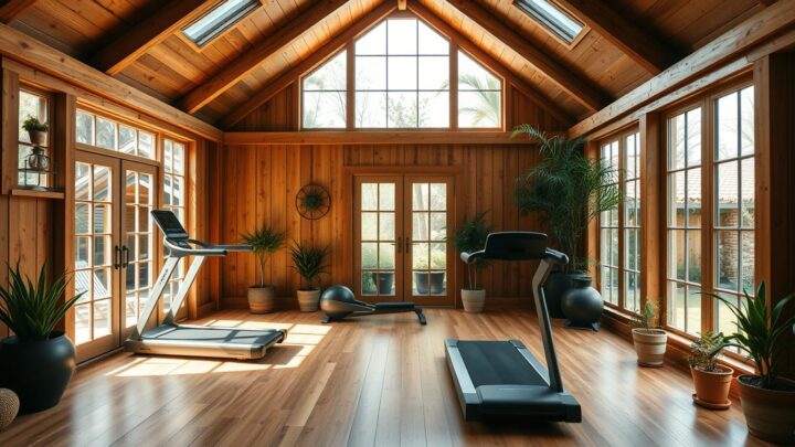 Gartenhaus als Fitnessraum – Ihr privates Fitnessstudio