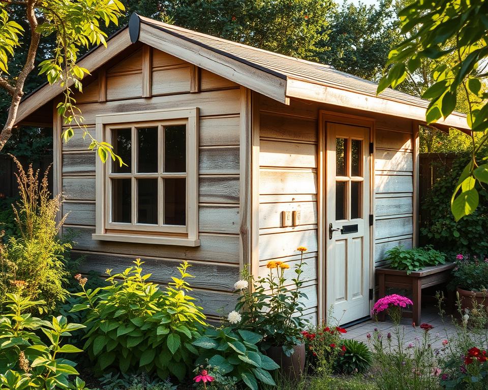 Gartenhaus Isolierung und Wetterschutz