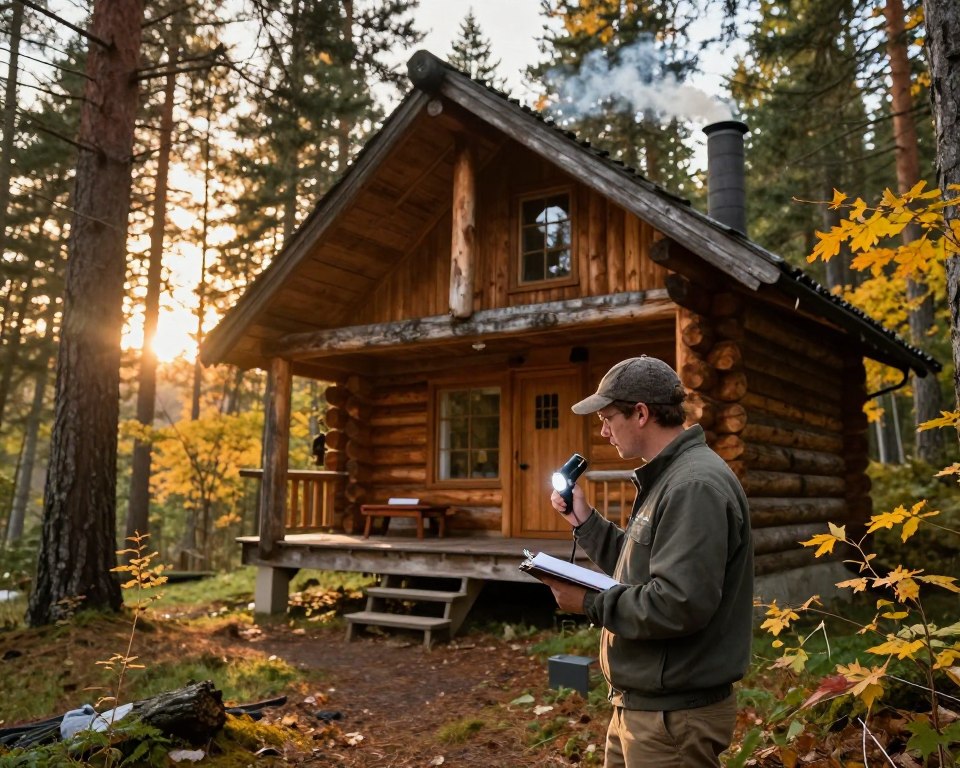 Abhörschutz Holzhütte